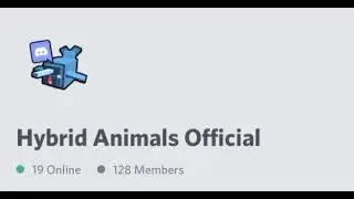 Hybrid Animals Game Official Discord | Invite Link In Description
