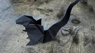 Origami Godzilla 🐲 | Step-by-Step Paper Folding Tutorial
