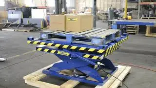 VERTI-LIFT ABWP36-35-4848-5656 PNEUMATIC WORK POSITIONER WITH LOCKING DETENTS