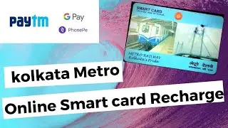 KOLKATA METRO SMART CARD HOW TO ON-LINE RECHARGE