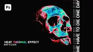Turn ANY PHOTO Into Blurry Exposure Heatmap Shirt Design | PHOTOSHOP TUTORIAL