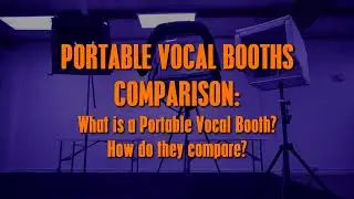 Portable Vocal Booths – Comparison review: Weights and Measurements. What can it fit?