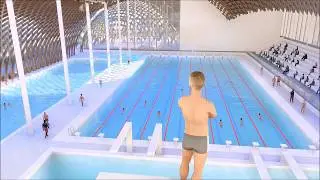 Animation (ARCHICAD+LUMION) - Sarajevo Olympic Swimming Pool