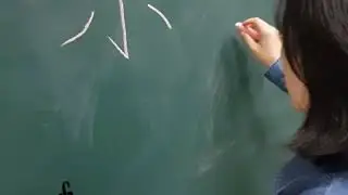 Пишем вместе с ребенком иероглиф 