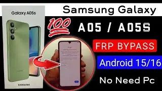 Samsung A05 / A05s Frp Bypass 2026 | Samsung A05S Google Account Unlock Android 15 Without Pc 💯 🔓 ✅