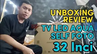 TV LED UNTUK SELF FOTO ❗UNBOXING TV 32 IN UNTUK SELF FOTO STUDIO ❗KAMERA KE TV LED
