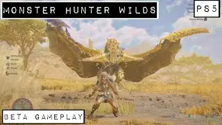 Monster Hunter Wilds - Beta Test Gameplay - PS5 - First Hour