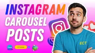 Make Instagram Carousel Post FAST! | 100% FREE | Step by Step Guide 2025