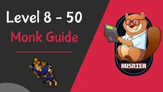 Monk Guide | Level 8 - 50 | Tibia
