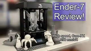 Ender-7 Review - Best 3D Printer for rapid prototyping?