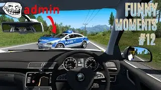 IDIOTS on the ROAD | Funny Moments #12 | Euro Truck Simulator 2 Multiplayer