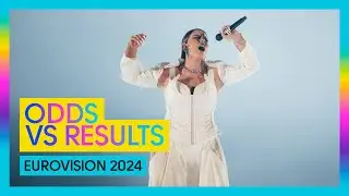 Eurovision 2024 | Results vs odds