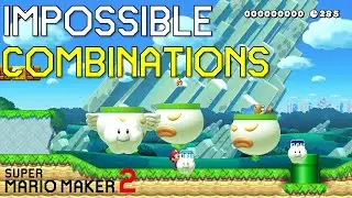 IMPOSSIBLE Combinations With The GAME GENIE GLITCH | Glitches in Mario Maker 2
