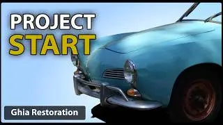 1964 Karmann Ghia restoration - A Kombi Garage project, let's get her started.