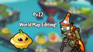 PvZ 2 - world map editing! Sky City