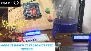 How to Interface Ultrasonic Level Sensor to OpenPLC