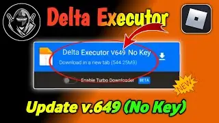 Delta Executor Mobile New Update V649 | No Lag | Fluxus Executor Mobile/Pc Roblox