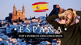 ¡DESCUBRE 8 Pueblos ESCONDIDOS de ESPAÑA! 
