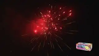 FP B341 Батарея салютов 200 выстрелов 1,2  БРЫЗГИ ШАМПАНСКОГО