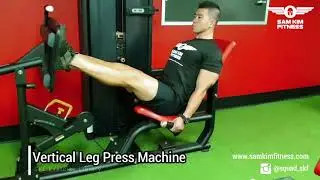 Vertical Leg Press Machine
