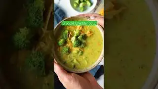 Broccoli Cheddar Soup 🥦🧀