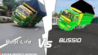 Truk Berkah Oleng Parah | BUSSID Vs Real Life