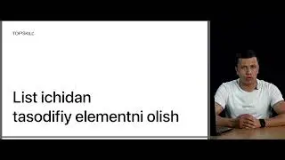 Python | Random moduli haqida ma'lumot