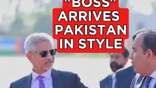 "BOSS" ARRIVES IN PAK | Dr. Jaishankar | SCO SUMMIT