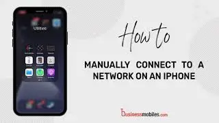 iPhone - How To Manually Connect To A Network? (So easy! 🙀 )