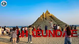 [4K UHD] Haeundae Beach Sand Festival- Busan is ready for summer