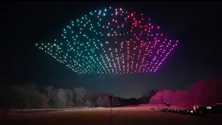 500 Drone Light Show | Firefly Drone Shows
