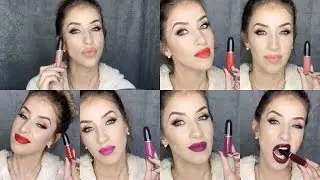 MAC Retro Matte Liquid Lipsticks Review/Lip Swatches