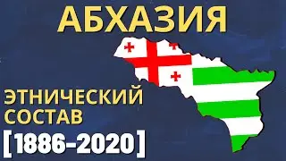 Abkhazia. Ethnic demography (1886- 2020)