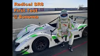 Radical SR8 First Test @ Sonoma