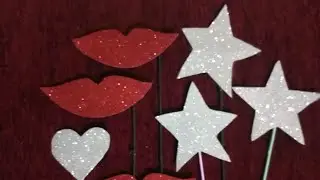 Wedding photo shoot props || photo booth props