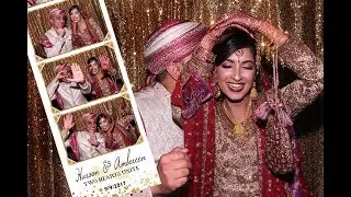Ambereen and Haroon Wedding Photo Booth Moments - OKlahoma City