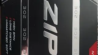 (new) Wilson Staff zip golf balls first look