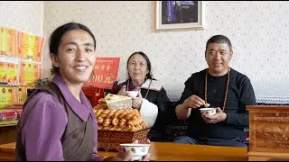 Local Tibetans in Shaliuhe Town in Qinghai welcome new life
