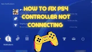 How To Fix PS4 Controller Not Connecting / Working (2023!)