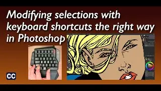Modifying selections with keyboard shortcuts the right way in Photoshop