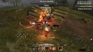 Heavy  [Elf flame ] armour DK solo x outnumbered (Homestead) PvP