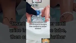Foley Catheter Insertion Female #shorts