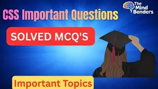 CSS Important Questions 2026 | Most Repeated CSS Exam Questions