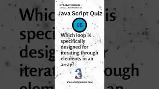 JavaScript Array Methods Quiz: Test Your Skills loop #quiz  with .map(), .filter(), and More!