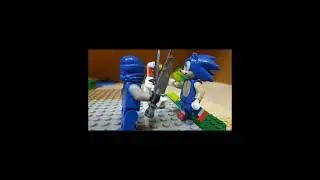 Sonic lego stop motion #shorts #sonic