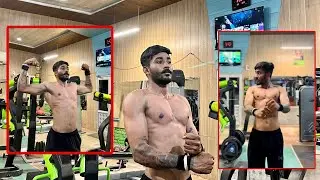 Gym Time Ajj 4 Din Badh 😛| Chest Day 🔥￼