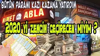 KAZI KAZAN 2020 76 ADET Kazıdım 2020 yılını Zengin geçirecek miyim Kazı kazan 2