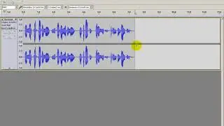 Запись и обработка звука в редакторе Audacity