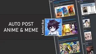 Cara Auto Post Anime & Meme | Tutorial Discord