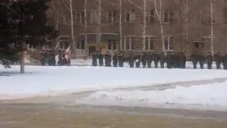 присяга 15 декабря 2012 год  В Ч 41450